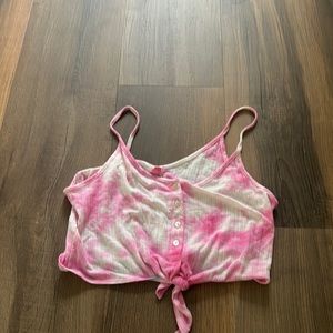 Garage tye dye tank top